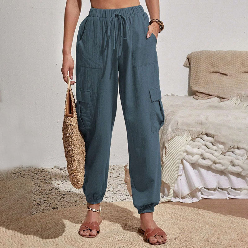 Brittany | Pantalon de jogging décontracté à cordon de serrage