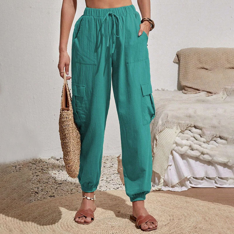 Brittany | Pantalon de jogging décontracté à cordon de serrage