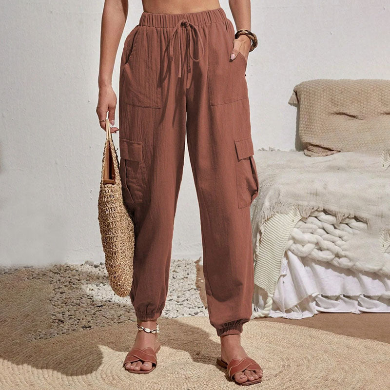 Brittany | Pantalon de jogging décontracté à cordon de serrage