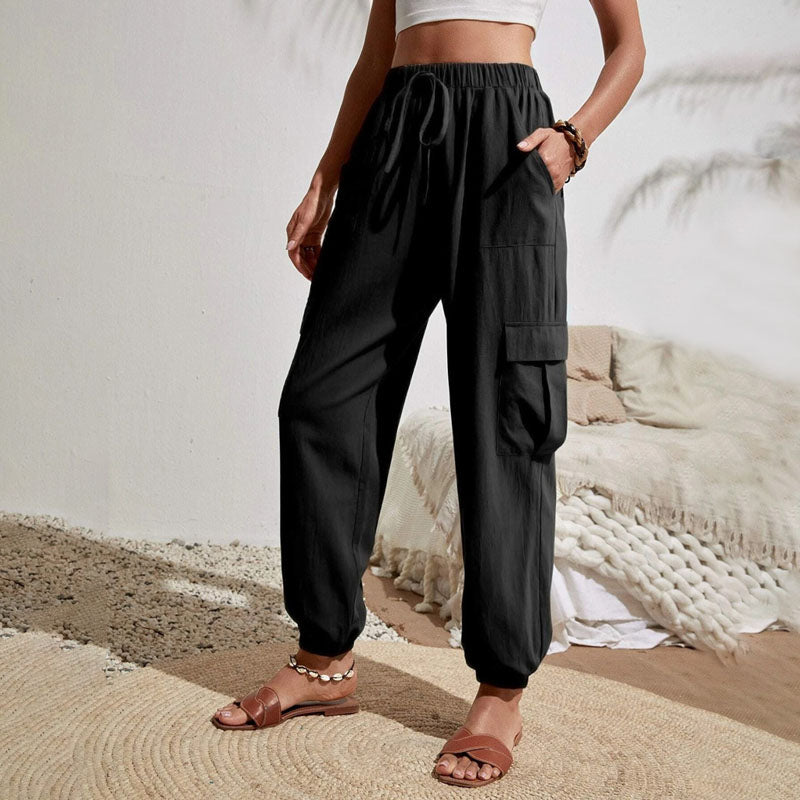Brittany | Pantalon de jogging décontracté à cordon de serrage