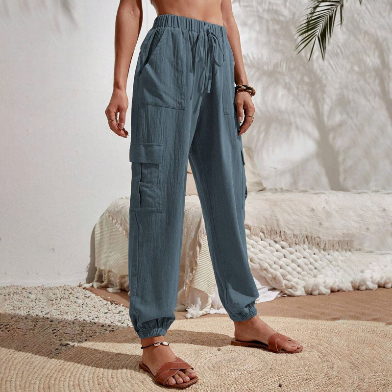 Brittany | Pantalon de jogging décontracté à cordon de serrage