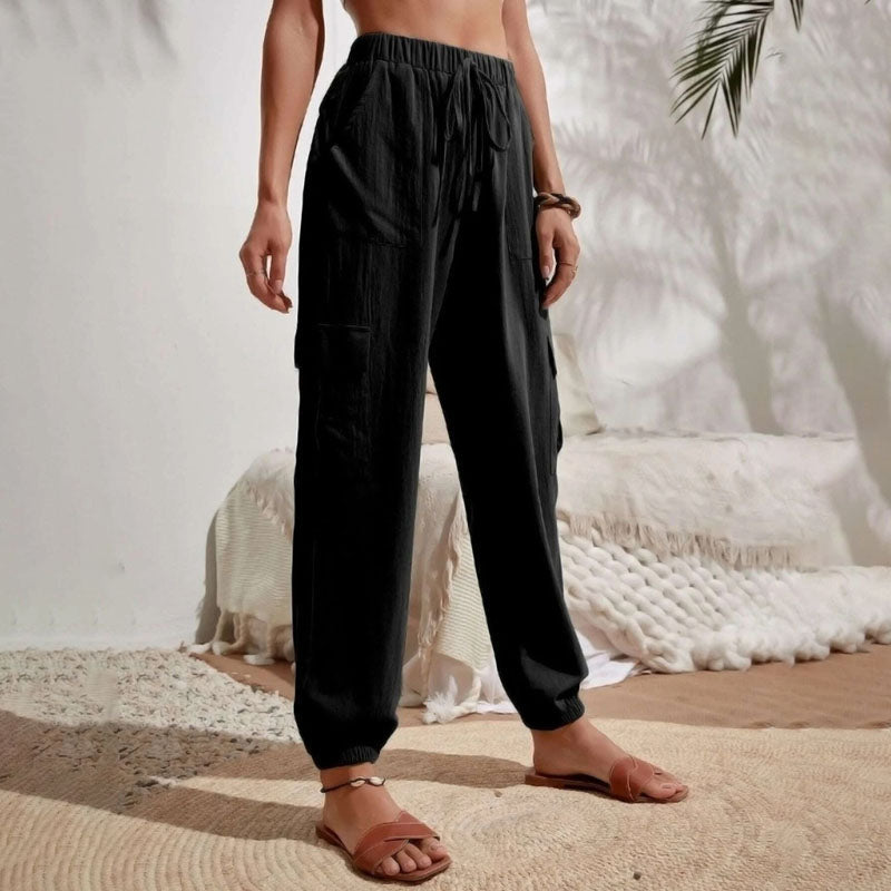 Brittany | Pantalon de jogging décontracté à cordon de serrage