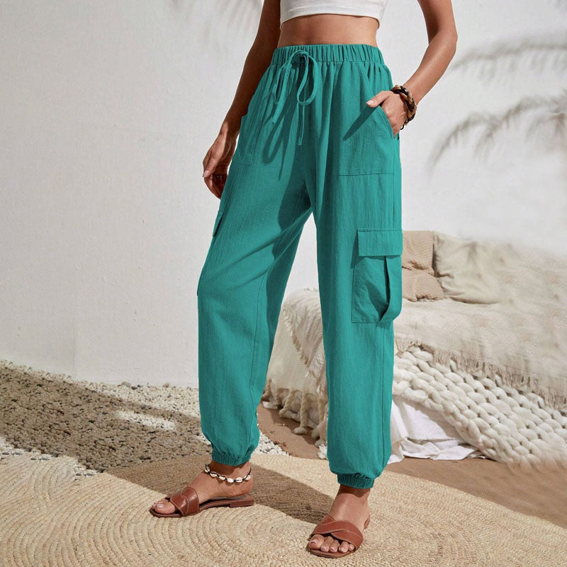 Brittany | Pantalon de jogging décontracté à cordon de serrage
