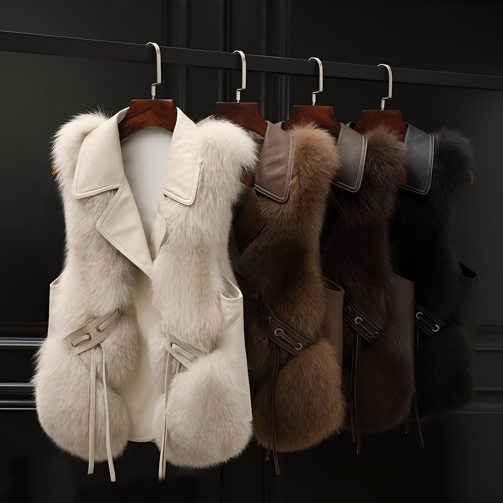 Mila - Gilet en fausse fourrure confortable