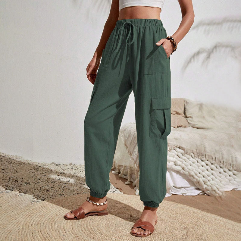 Brittany | Pantalon de jogging décontracté à cordon de serrage