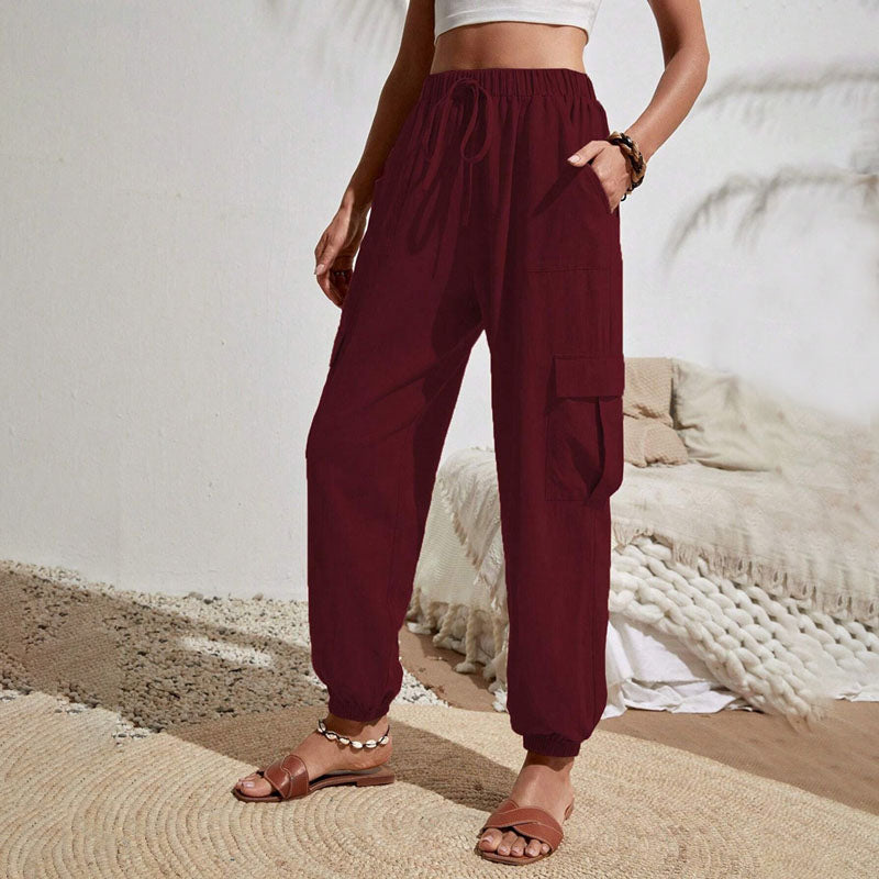 Brittany | Pantalon de jogging décontracté à cordon de serrage
