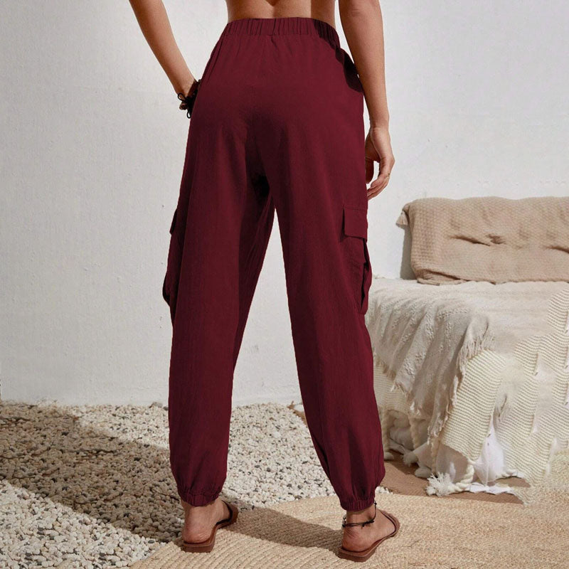 Brittany | Pantalon de jogging décontracté à cordon de serrage