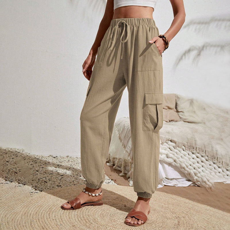 Brittany | Pantalon de jogging décontracté à cordon de serrage