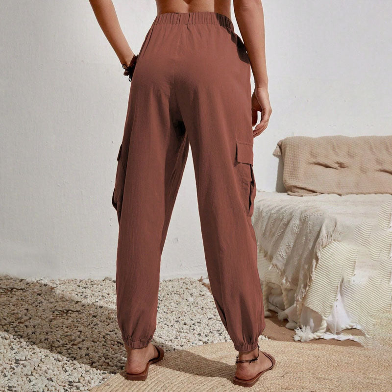 Brittany | Pantalon de jogging décontracté à cordon de serrage