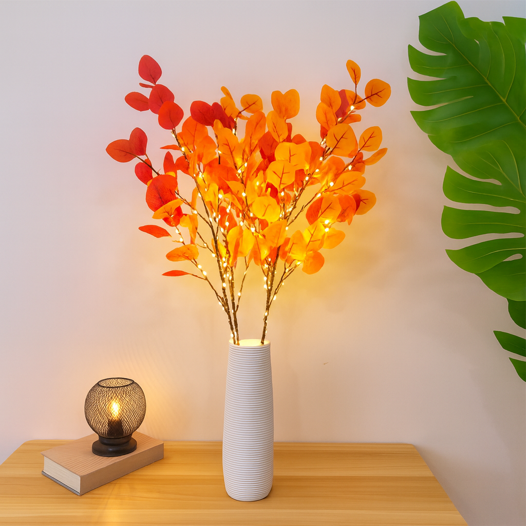 OliveLume - Lampe LED au design naturel en forme de branche d'olivier