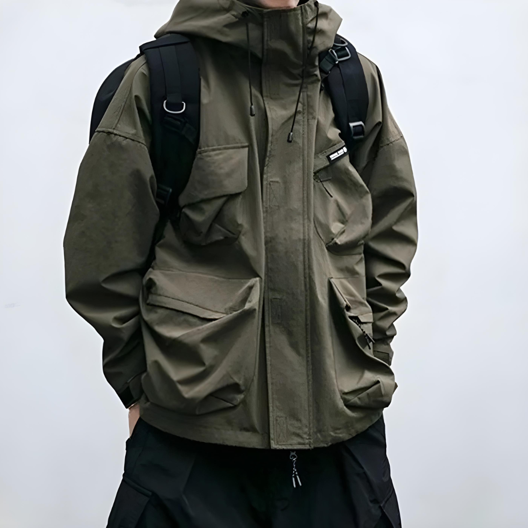 Finn - Veste imperméable à capuche