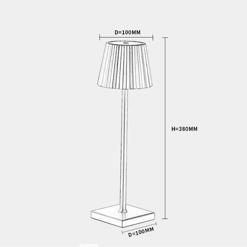 Luminara - Lampe de table LED dimmable pour une ambiance intérieure et extérieure