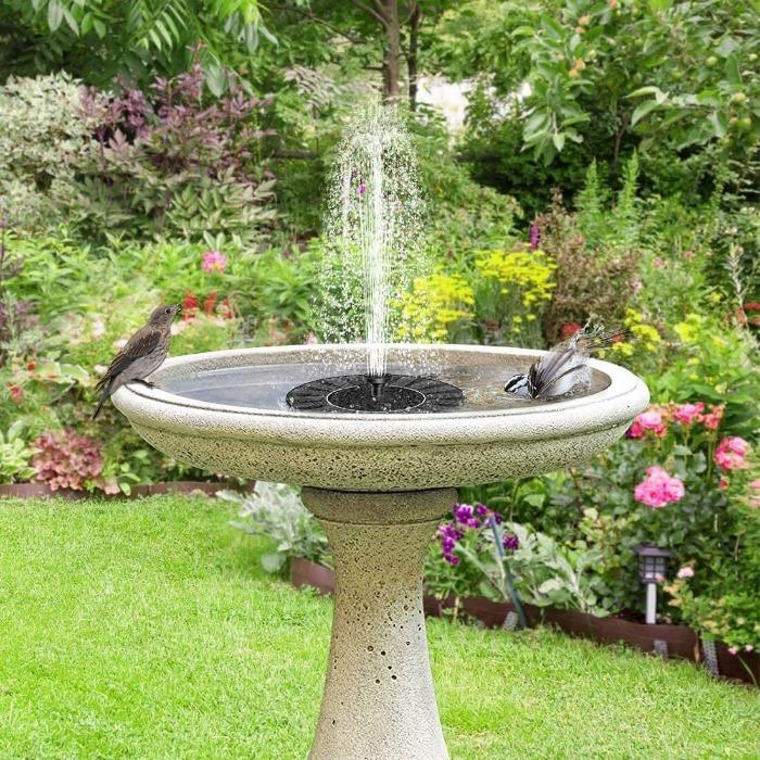 Sophia AquaGlow fontaine solaire – Charmante fonction d'eau pour jardin