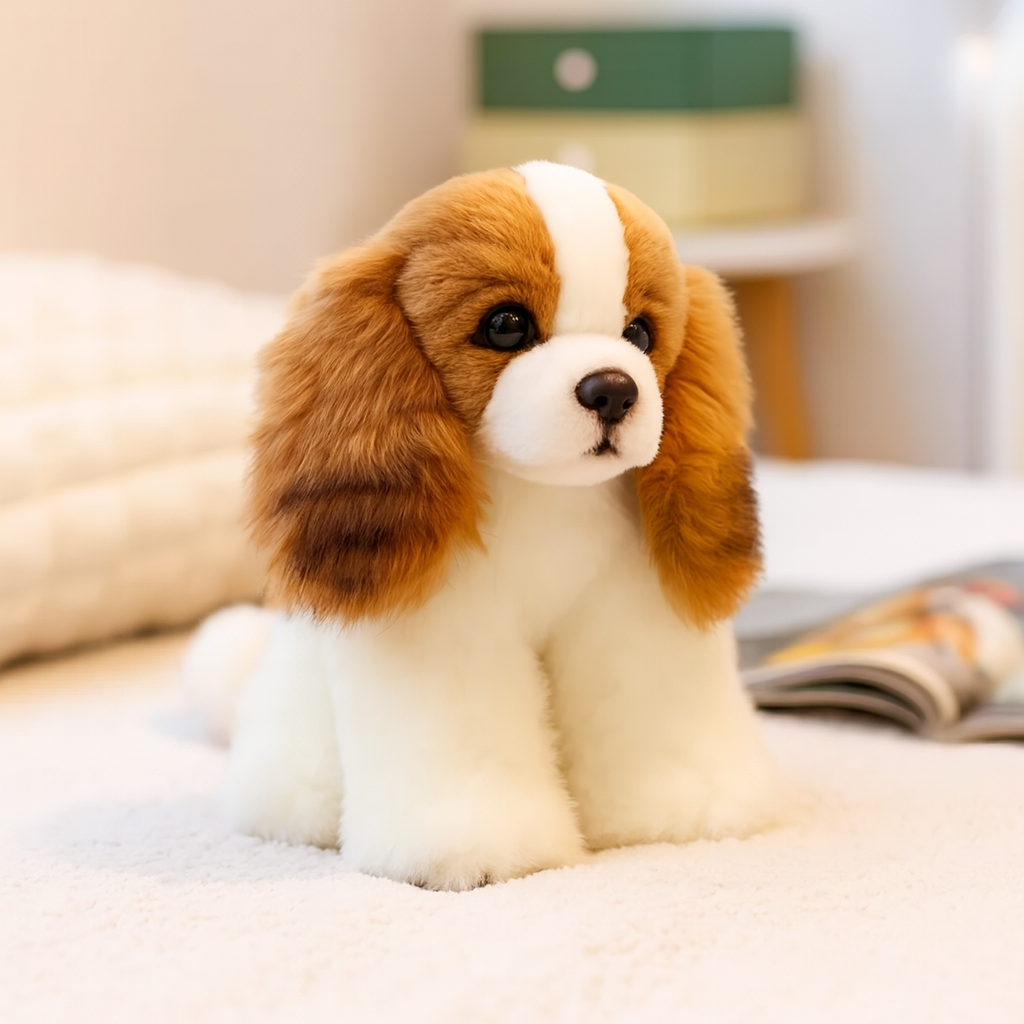 PawfectPal | Jouet en peluche réaliste pour chien – Doux et réaliste
