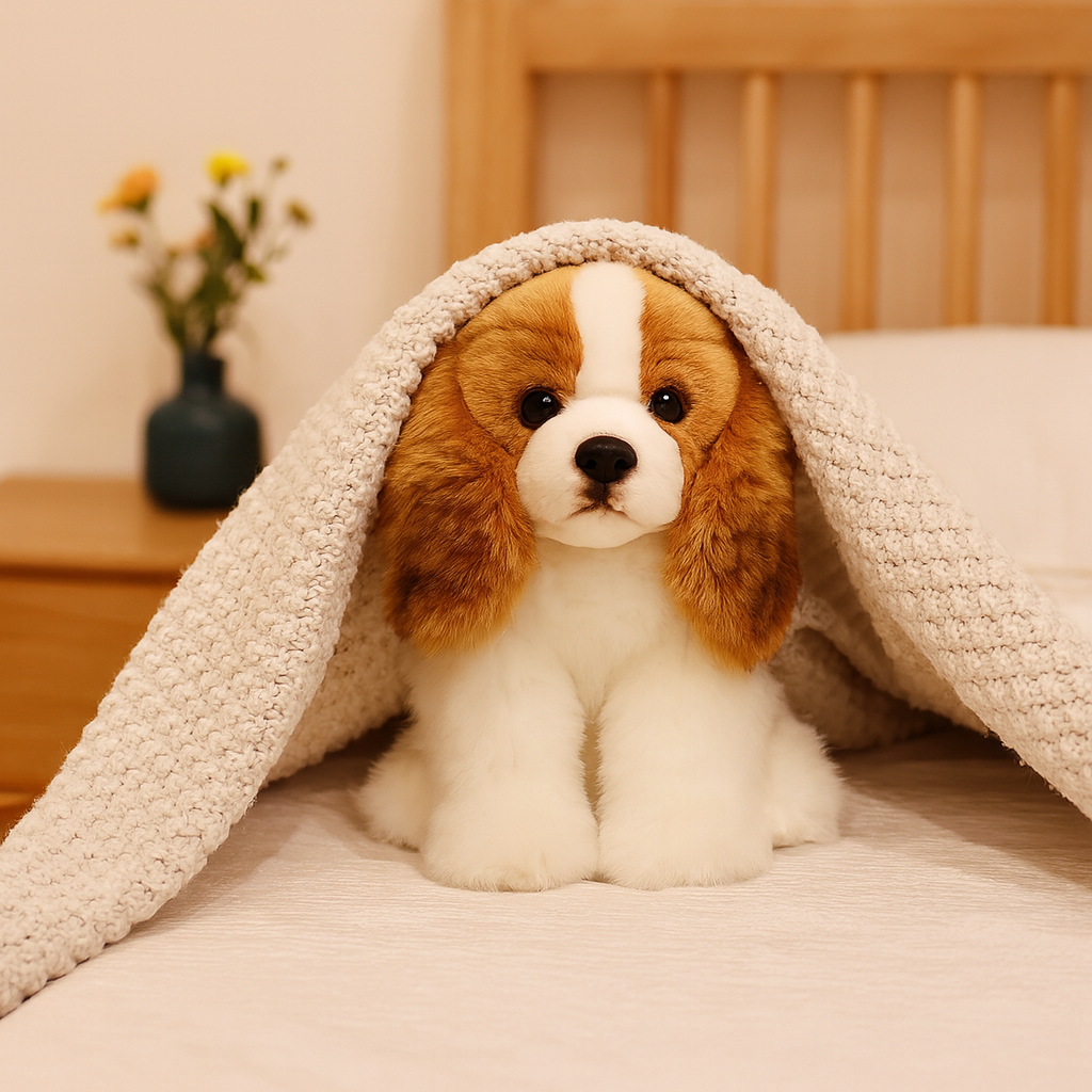 PawfectPal | Jouet en peluche réaliste pour chien – Doux et réaliste