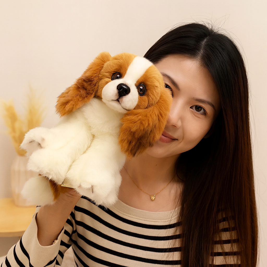 PawfectPal | Jouet en peluche réaliste pour chien – Doux et réaliste