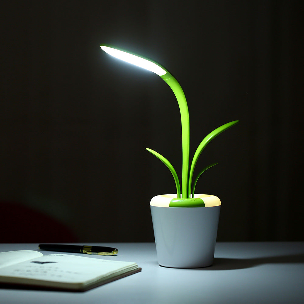 GlowLeaf - Douce lampe de table LED en forme de plante