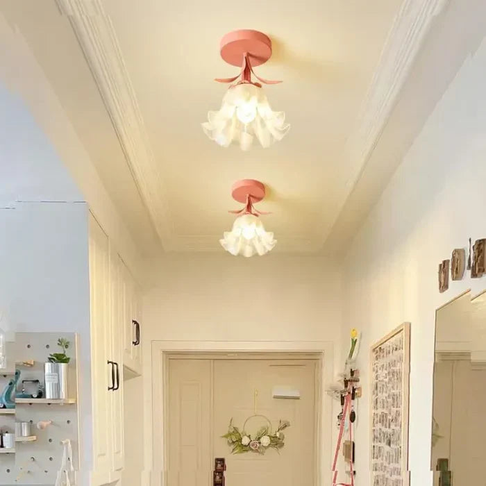 DécorLume - Lampe de plafond en forme de fleur