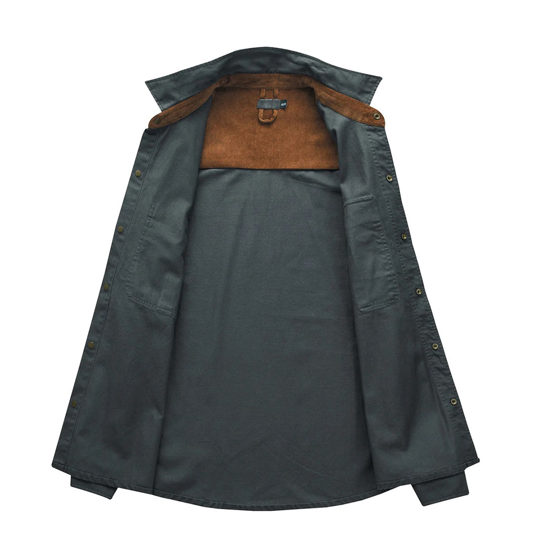 Chemise à manches longues Oliver avec boutons et col structuré