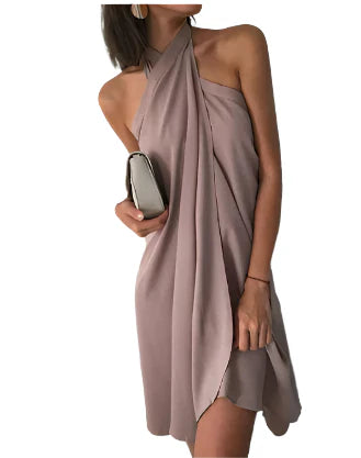 Kalina – Robe ample et élégante avec nœud pour femmes