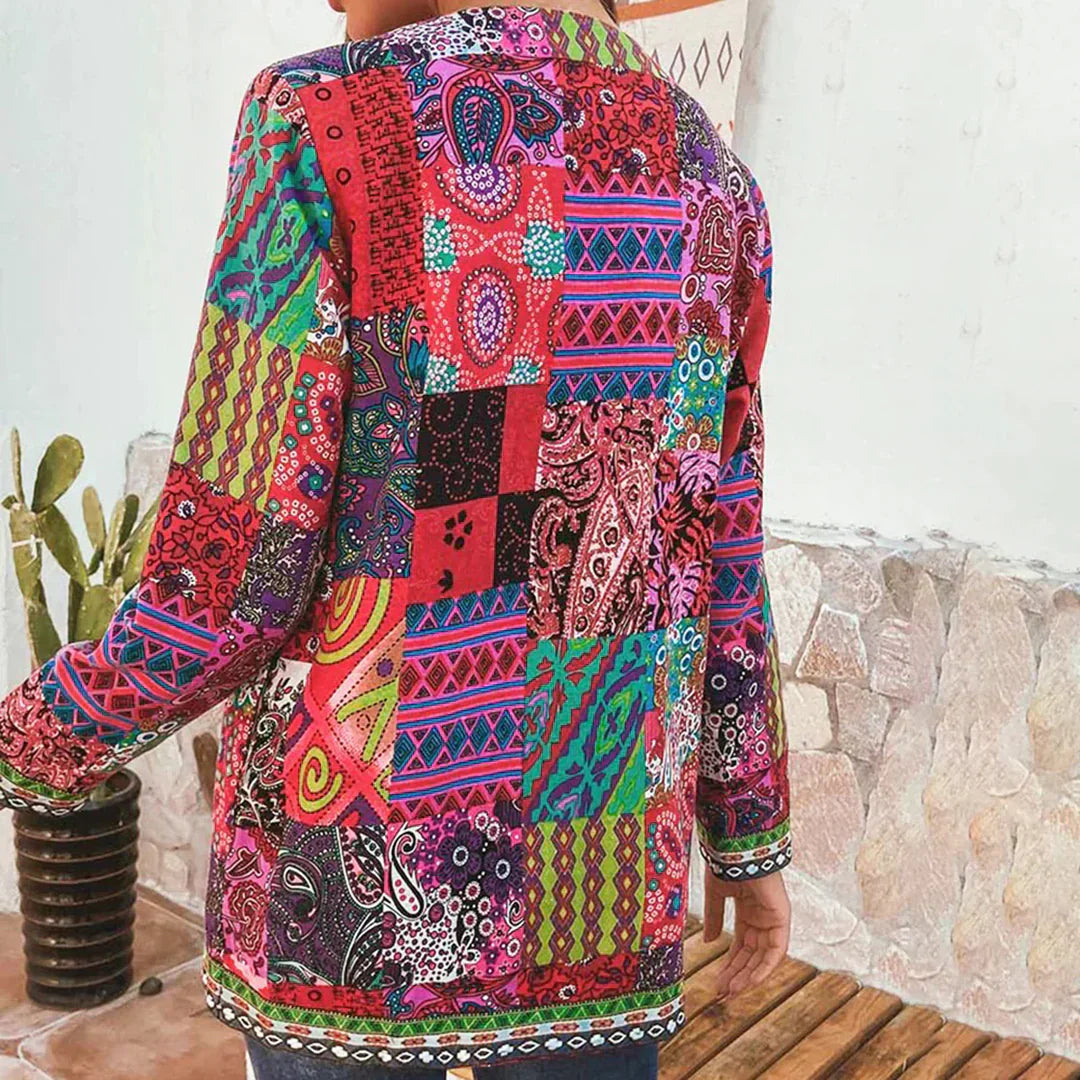 Alma – Cardigan Classique avec Encolure Ronde et Devant Ouvert