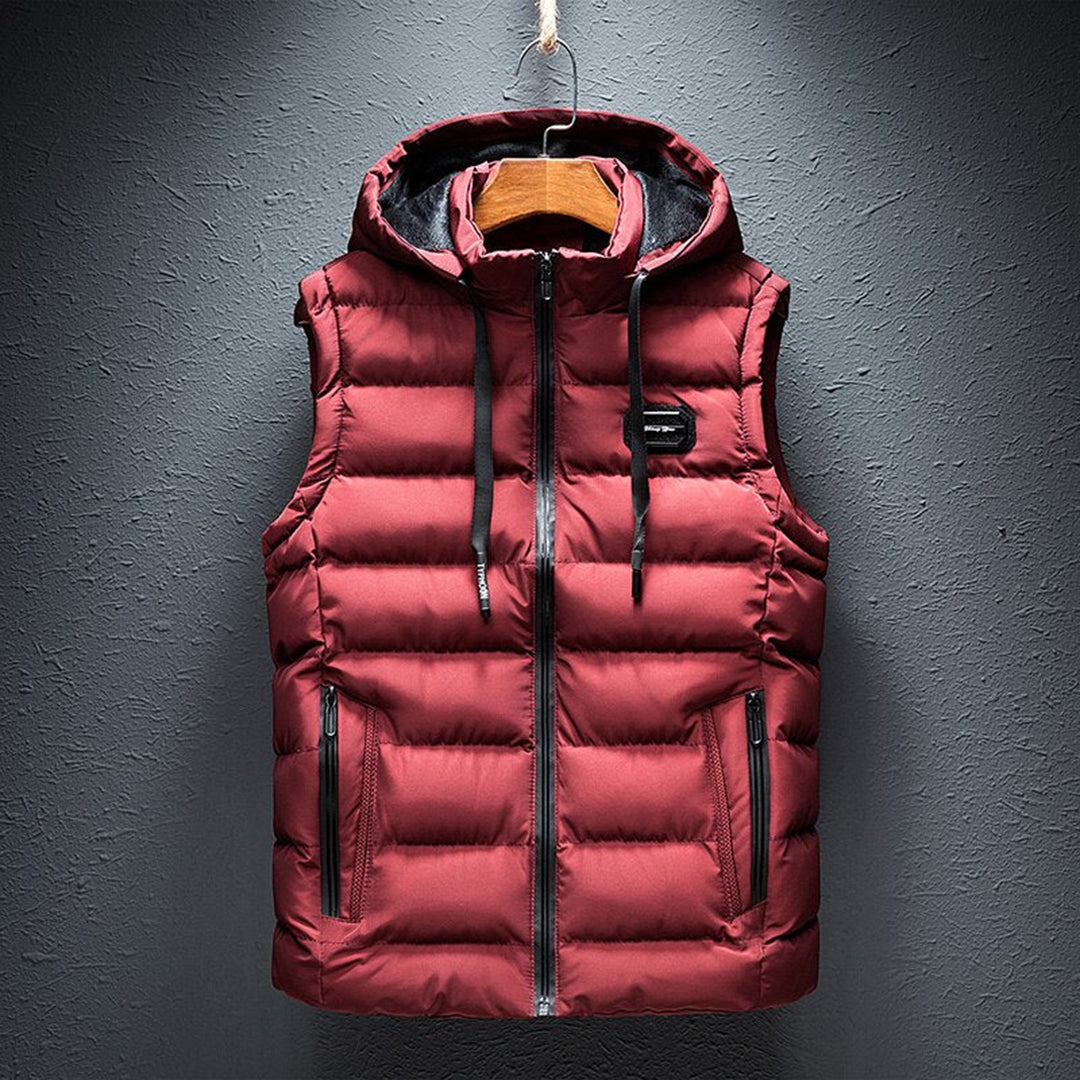 Elias – Doux et Chaud Gilet Sans Manches pour Homme