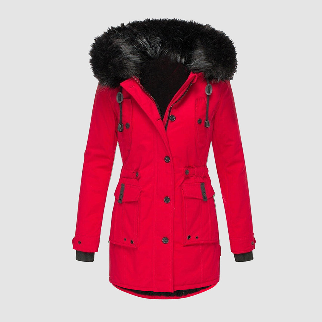 Manteau d'hiver élégant et réconfortant - stylé et confortable