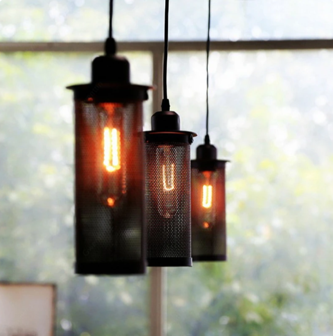 RetroLight - Lampe suspendue rétro unique avec câble réglable