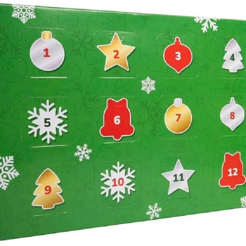Coffret calendrier de l'Avent avec des peluches