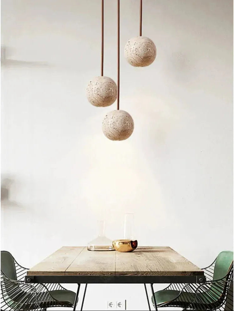 NaturalDesign - Lampe suspendue ronde élégante
