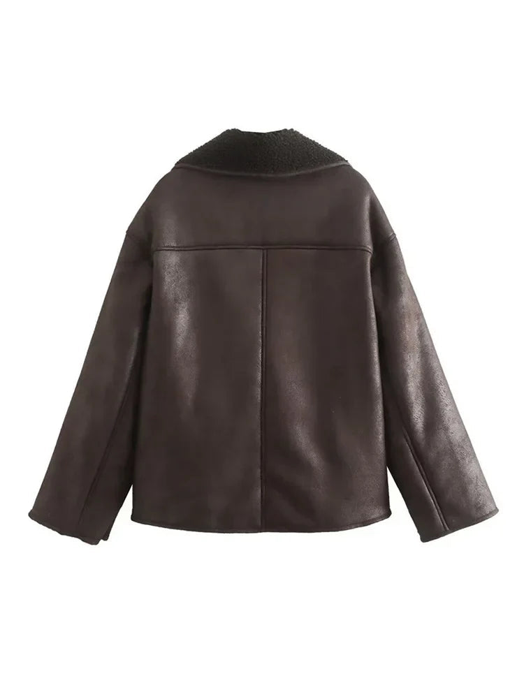 Linnea - Veste en polaire réversible avec poches