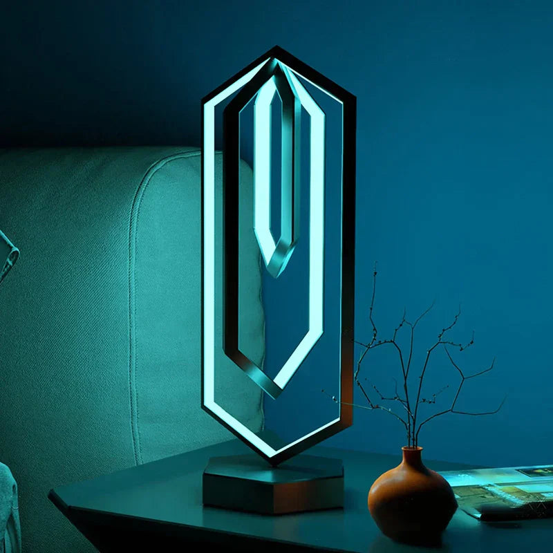LumiFlex – Lampe de table LED moderne avec contrôle tactile pour un éclairage personnalisé