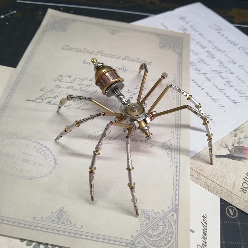 MechaSpider - Araignée mécanique inspirée du steampunk