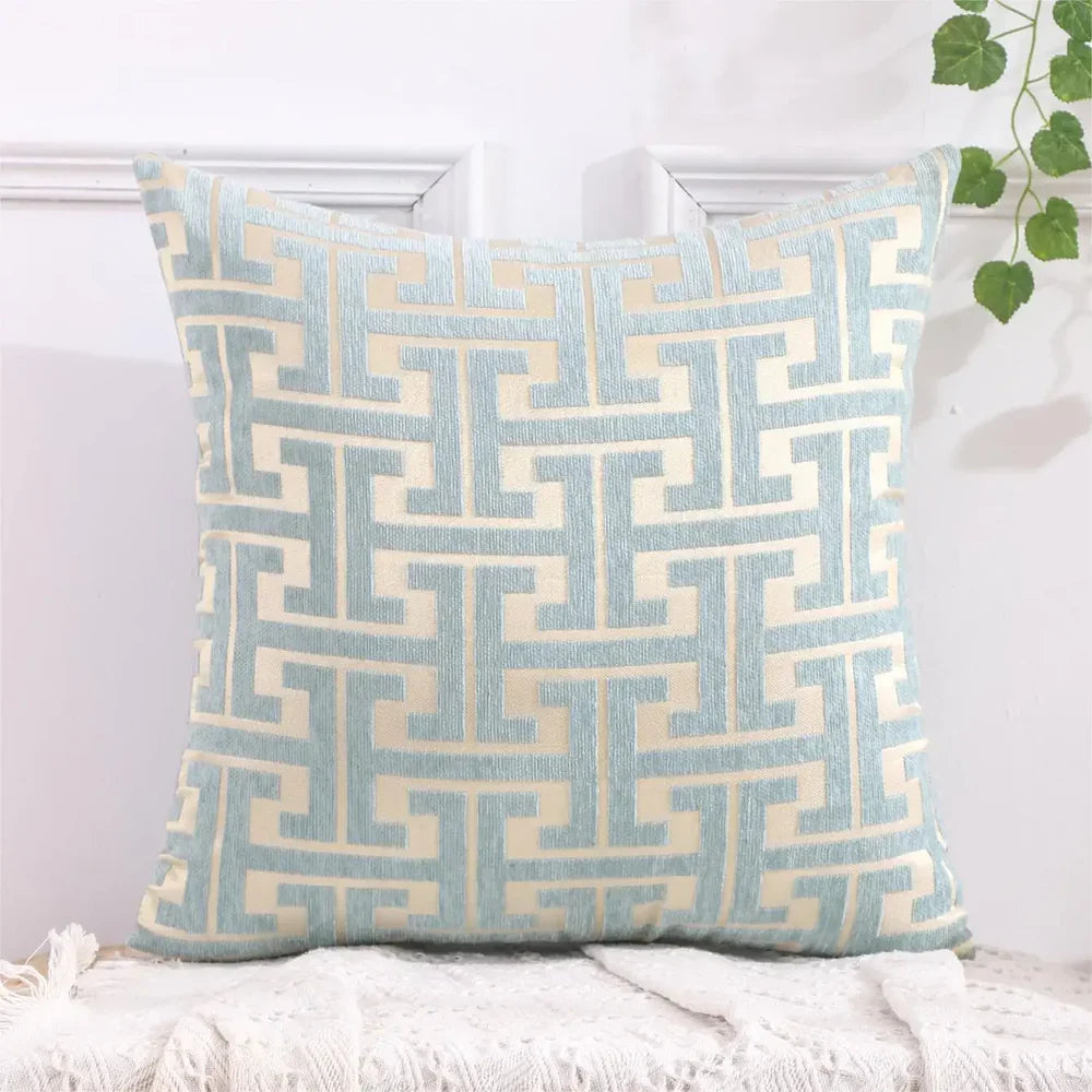 KeyMaster - Coussins décoratifs à motif géométrique