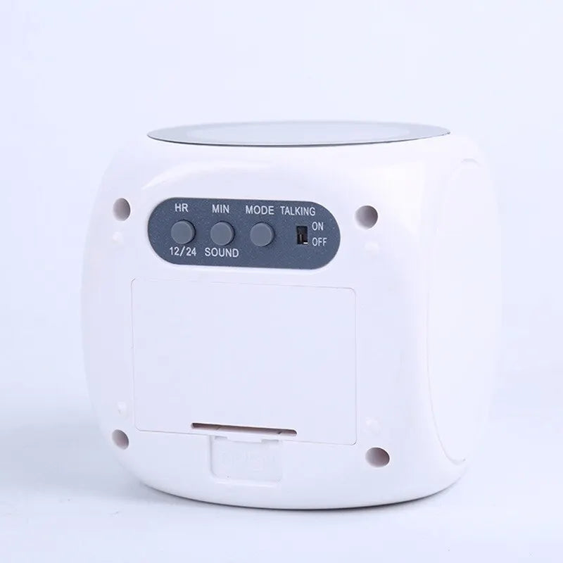 Réveil numérique ProjecTime – Horloge LED moderne avec affichage clair de l'heure