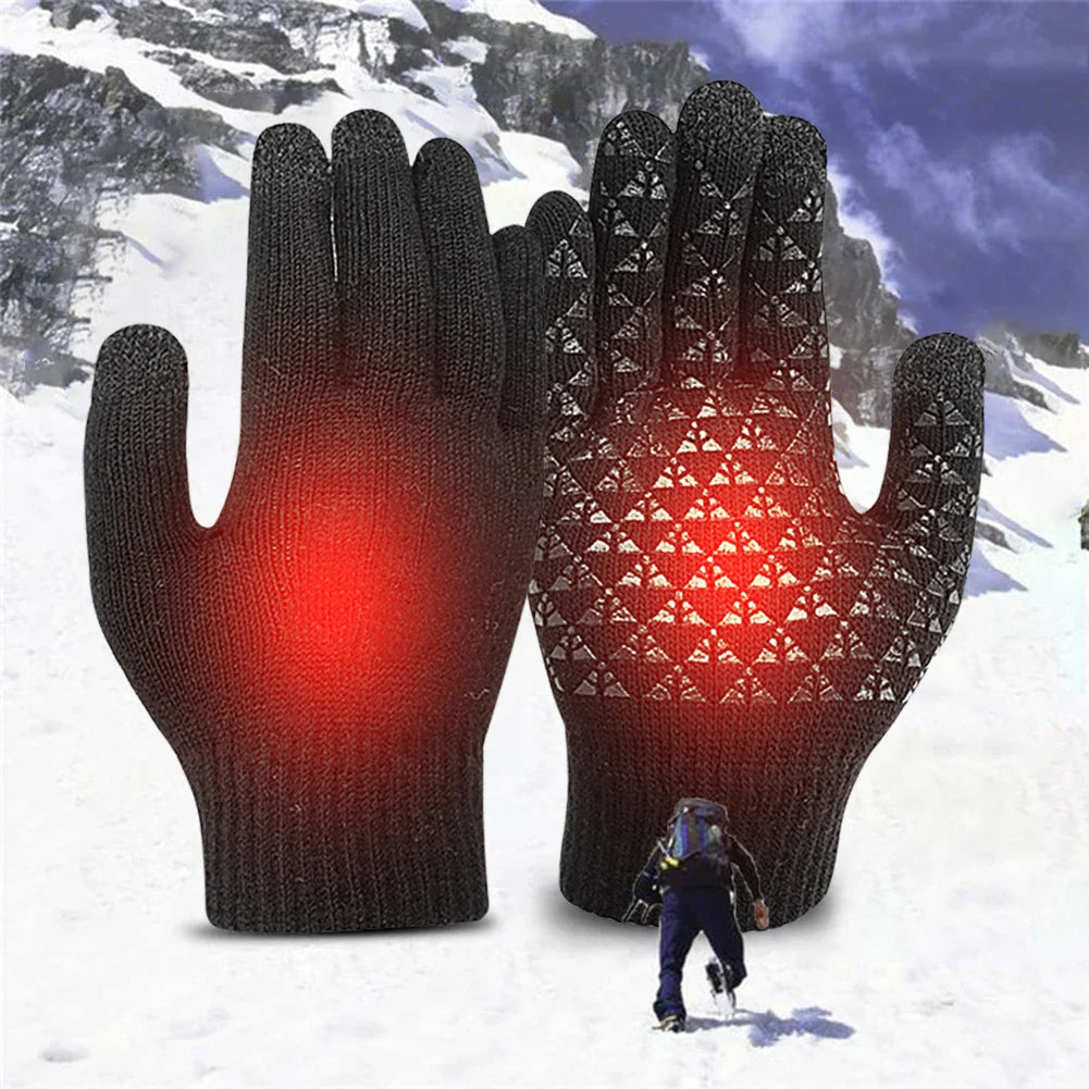 Gants d'hiver premium avec écran tactile - Isolation thermique unisexe
