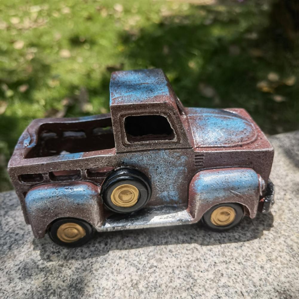 RusticHaul- Vintage lastbil dekorative potteplanter