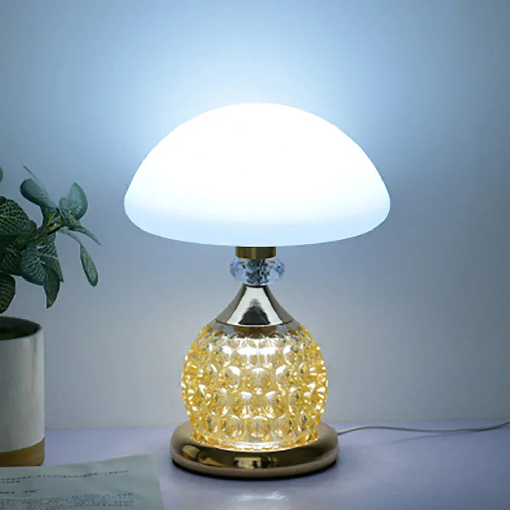 Lampe de bureau USB GlowCap en forme de champignon