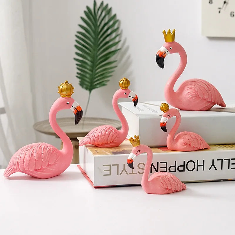 Figurine de flamant décoratif Flamora – Élégance et caractère unique pour votre maison