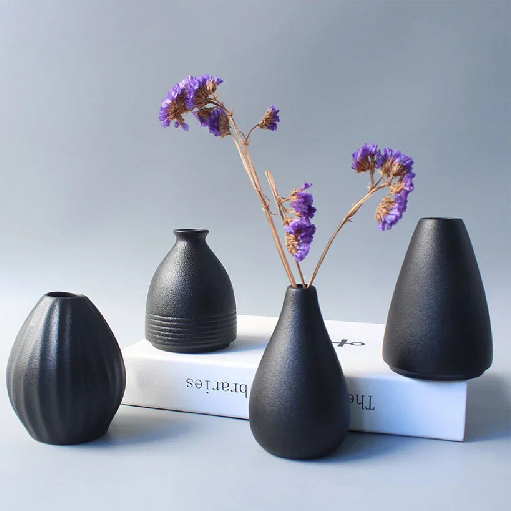Vase en céramique texturée EllaForm