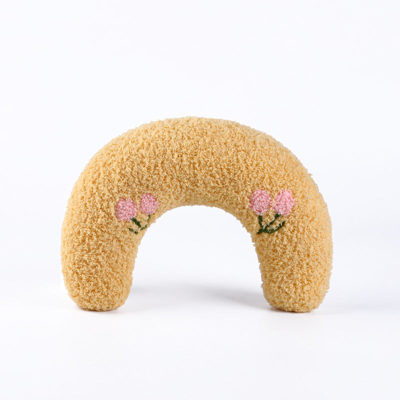 PetRest Coussin de confort en forme de U apaisant pour petits chiens et chats