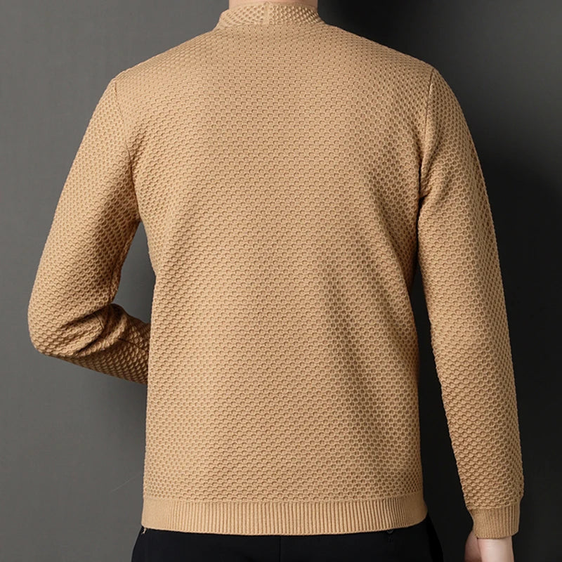 Matheo - Cardigan en maille ajusté avec poches