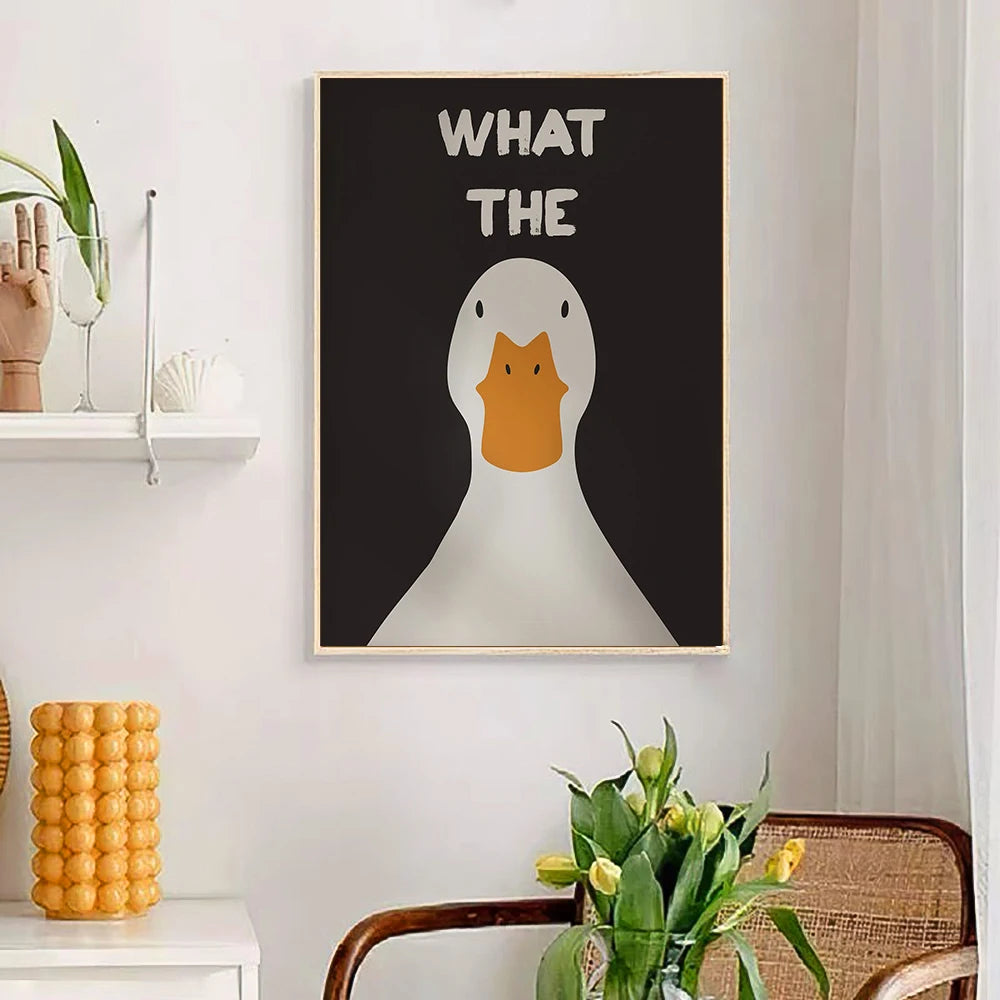 FunSchemes - Affiche décorative Canard excentrique