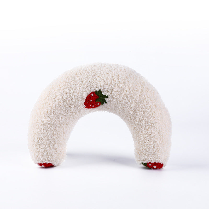 PetRest Coussin de confort en forme de U apaisant pour petits chiens et chats