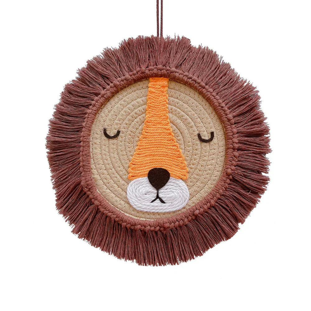 NordicWild – Tapis lourd tissé à la main avec motif animal