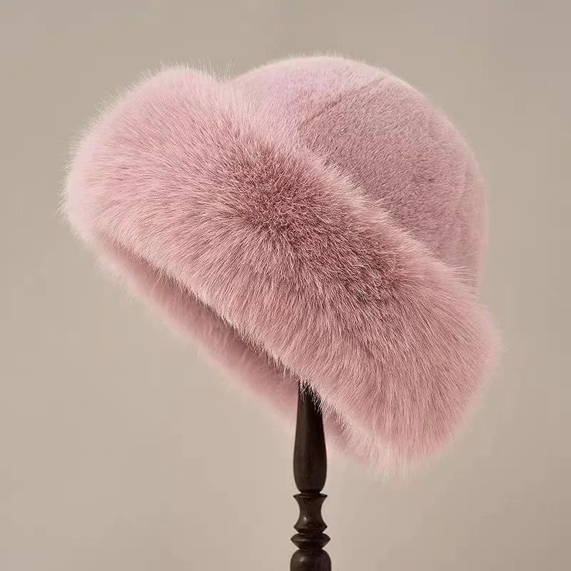 Chapeau en Fourrure Élégant Alma – Chaud et Sophistiqué pour les Jours Frais