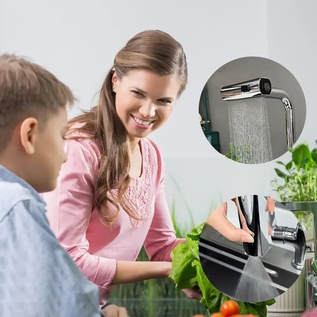 PureStream - Filtre à eau et aérateur 2-en-1 moderne