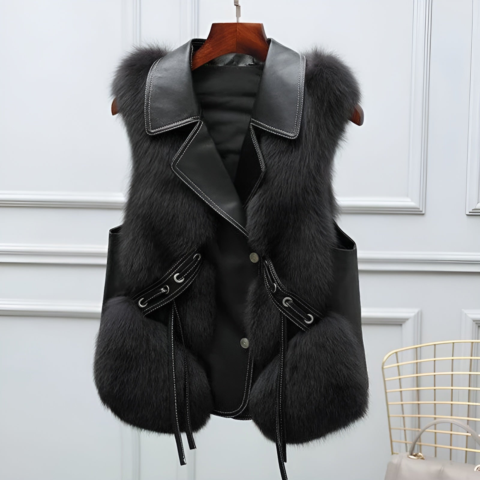 Mila - Gilet en fausse fourrure confortable