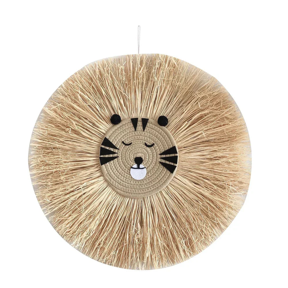NordicWild – Tapis lourd tissé à la main avec motif animal