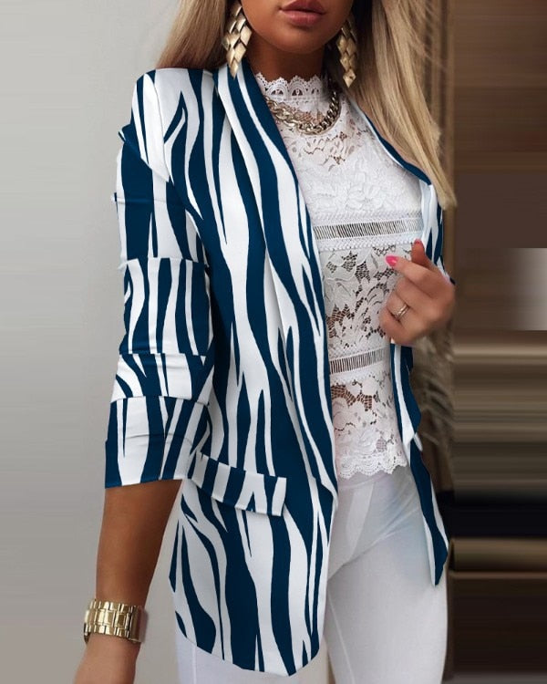 Blazer batik chic